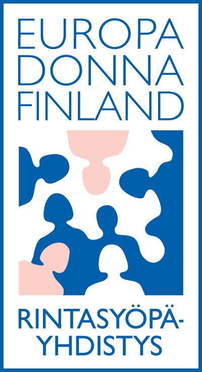 Rintasyöpäyhdistys - Europa Donna Finland ry-logo